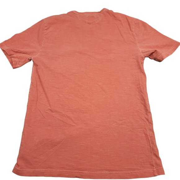 Faherty Mens S T-Shirt Puerto Rico Flag Pocket‎ Tee Red Luxury Soft Cotton - Picture 2 of 9